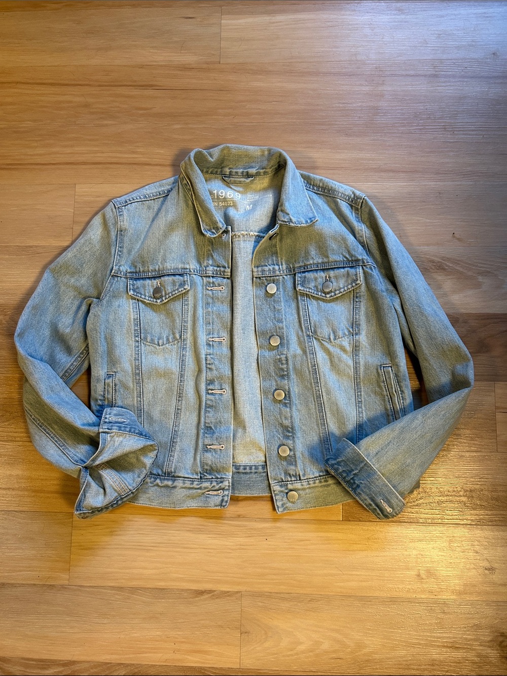 GAP 1969 Medium Blue Cotton Denim Jacket